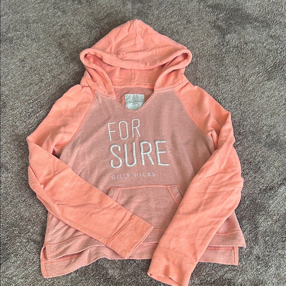 Gilly Hicks Coral Hoodie